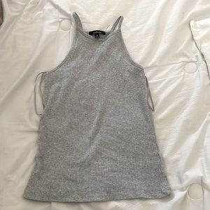 Mock neck tank top